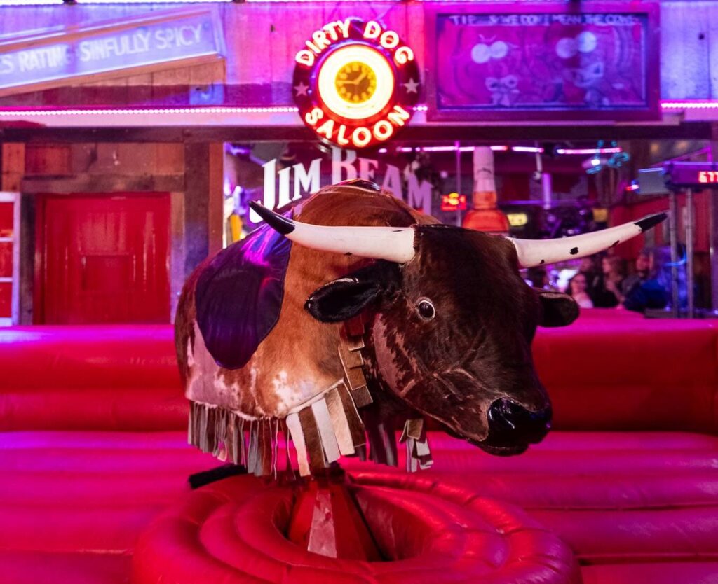 Bull Riding Competition – Dirty Dog Saloon